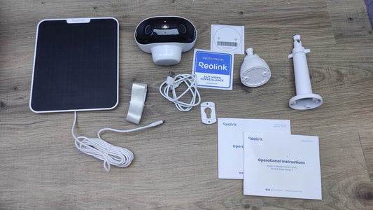 Reolink Argus 4 Pro+ Überwachungskamera mit Solarpanel, Aussen, I40454