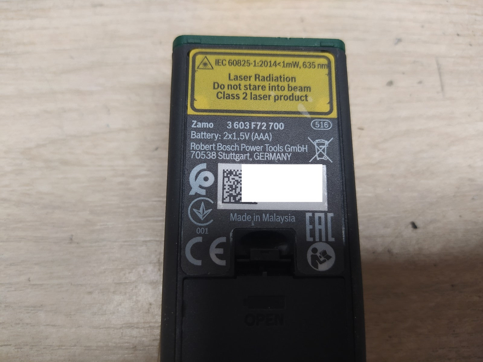 Bosch Laser-Entfernungsmesser Zamo, I37392