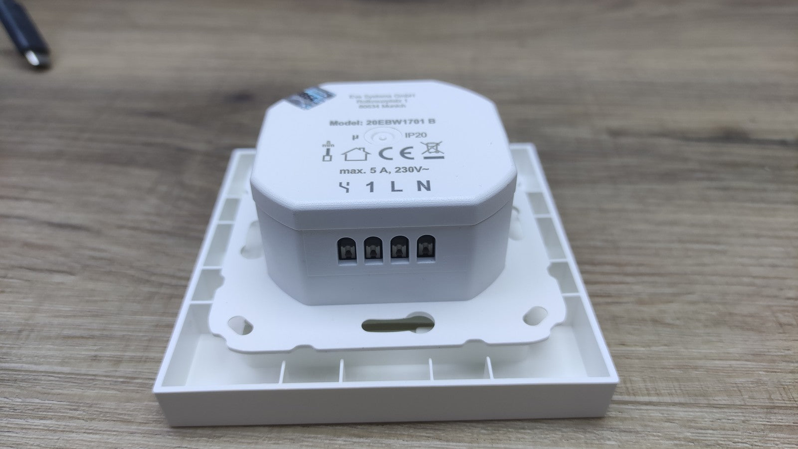 Eve Light Switch Smarter Lichtschalter 20EBW1701, I35346