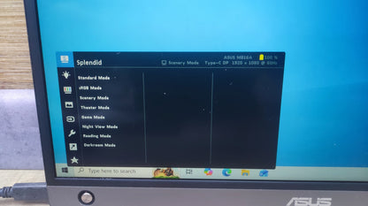 Asus ZenScreen MB16AMT tragbarer USB-Monitor 15,6" FHD 1920x1080 USB Typ-C IPS