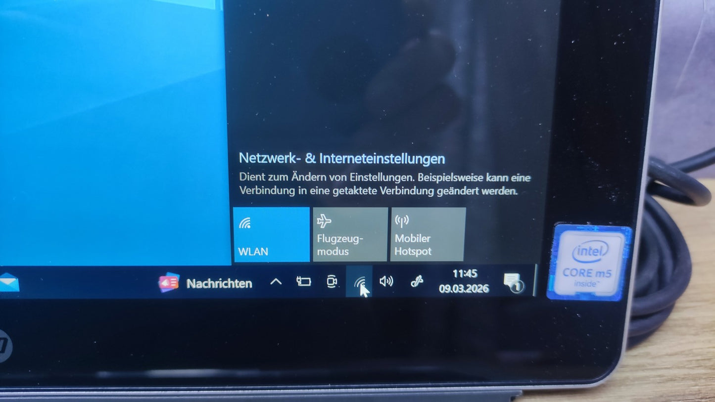 HP Elite x2 1012 G1 Tablet Touch 12" FHD 1920x1280 Intel M5-6Y54 8GB 128GB WiFi