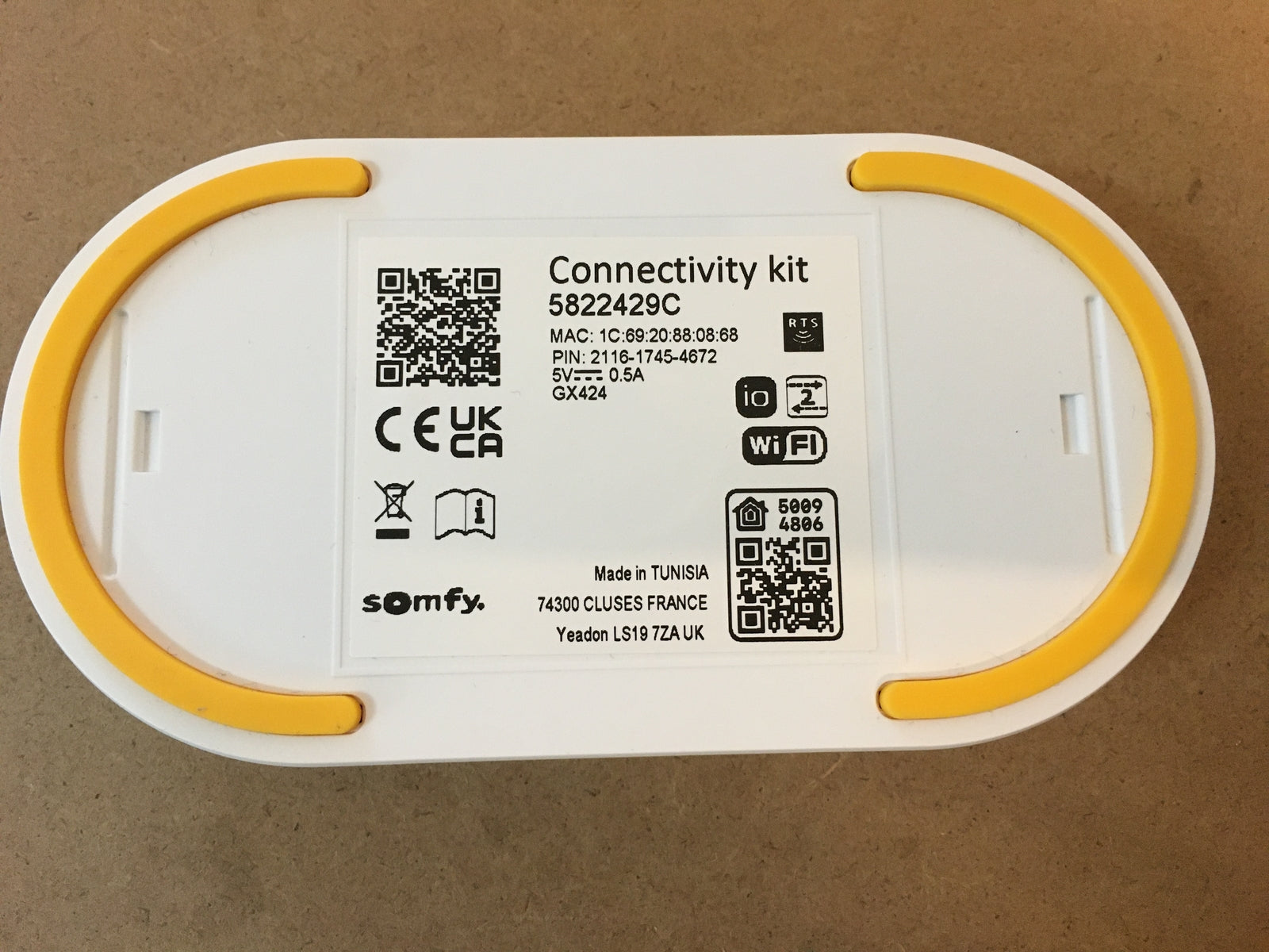 Somfy 1870755 TaHoma mini Connectivity Kit Steuerzentrale, I32385
