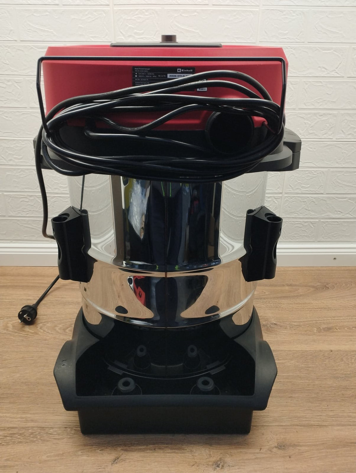 Einhell TE-VC 2350 SACL Nass-Trockensauger Staubklasse L 50 L Edelstahl 1600 W