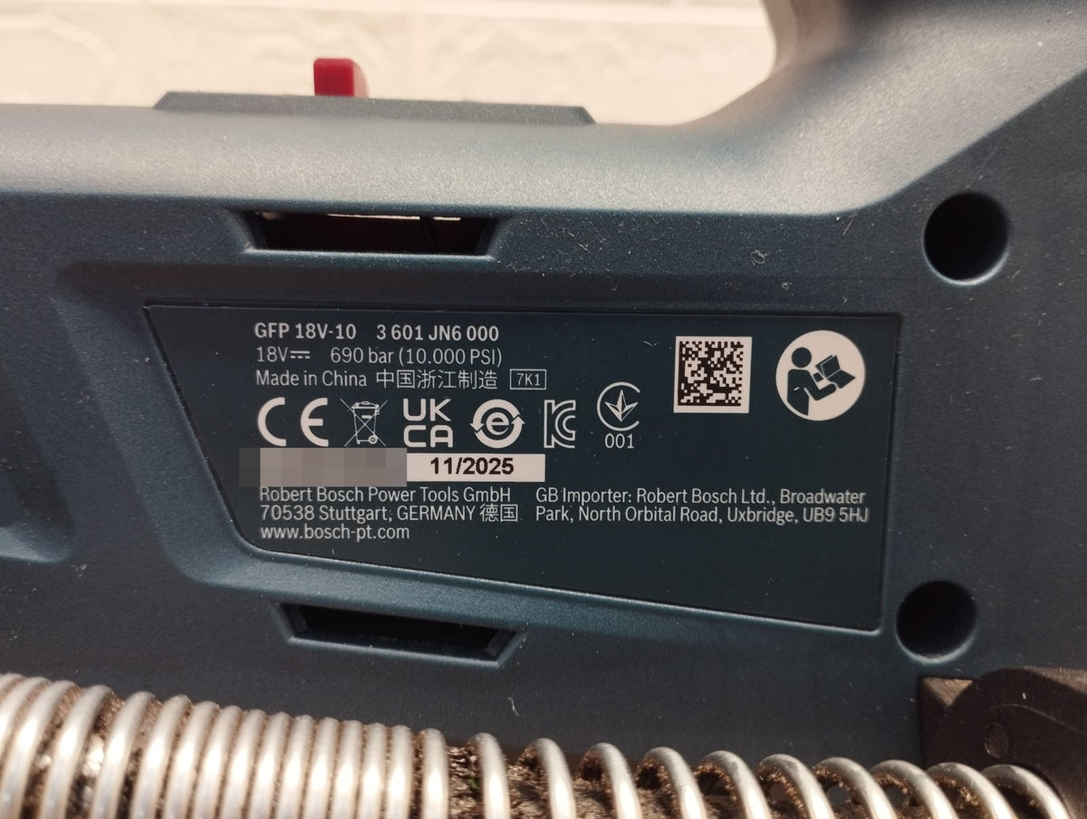 Bosch Professional GFP 18V-10 Akku-Fettpresse Kartuschenpresse 18V Solo L-Boxx