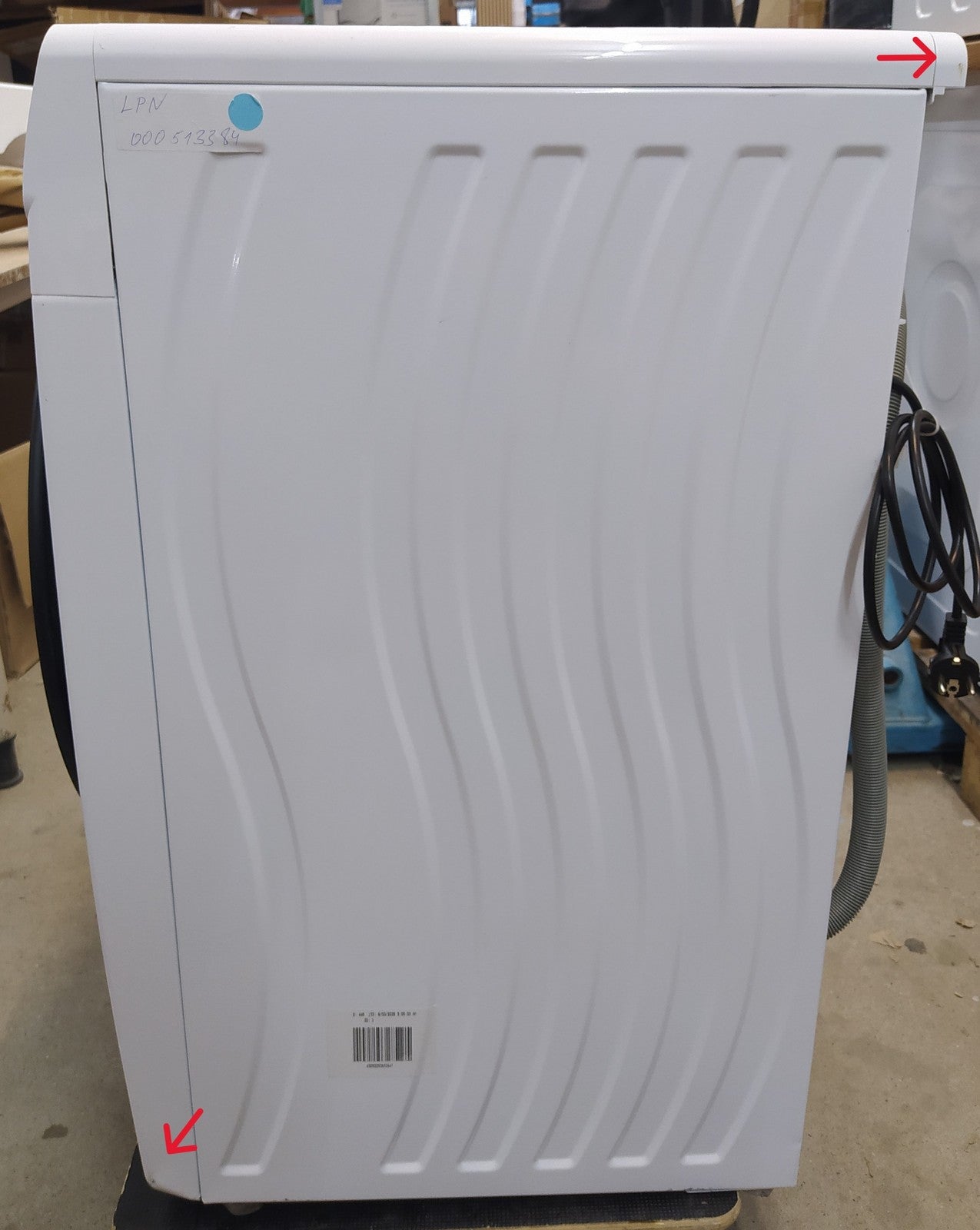 Gorenje WPAM84A1T Waschmachine 8Kg 1400 U/min EEK: A I34562