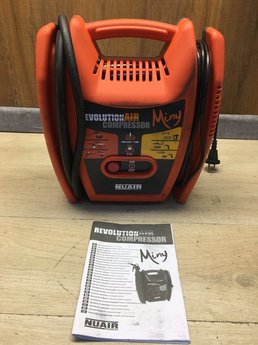 Revolution NuAir Miny Kompressor Tragbar 1,5 HP 8 bar DEFEKT