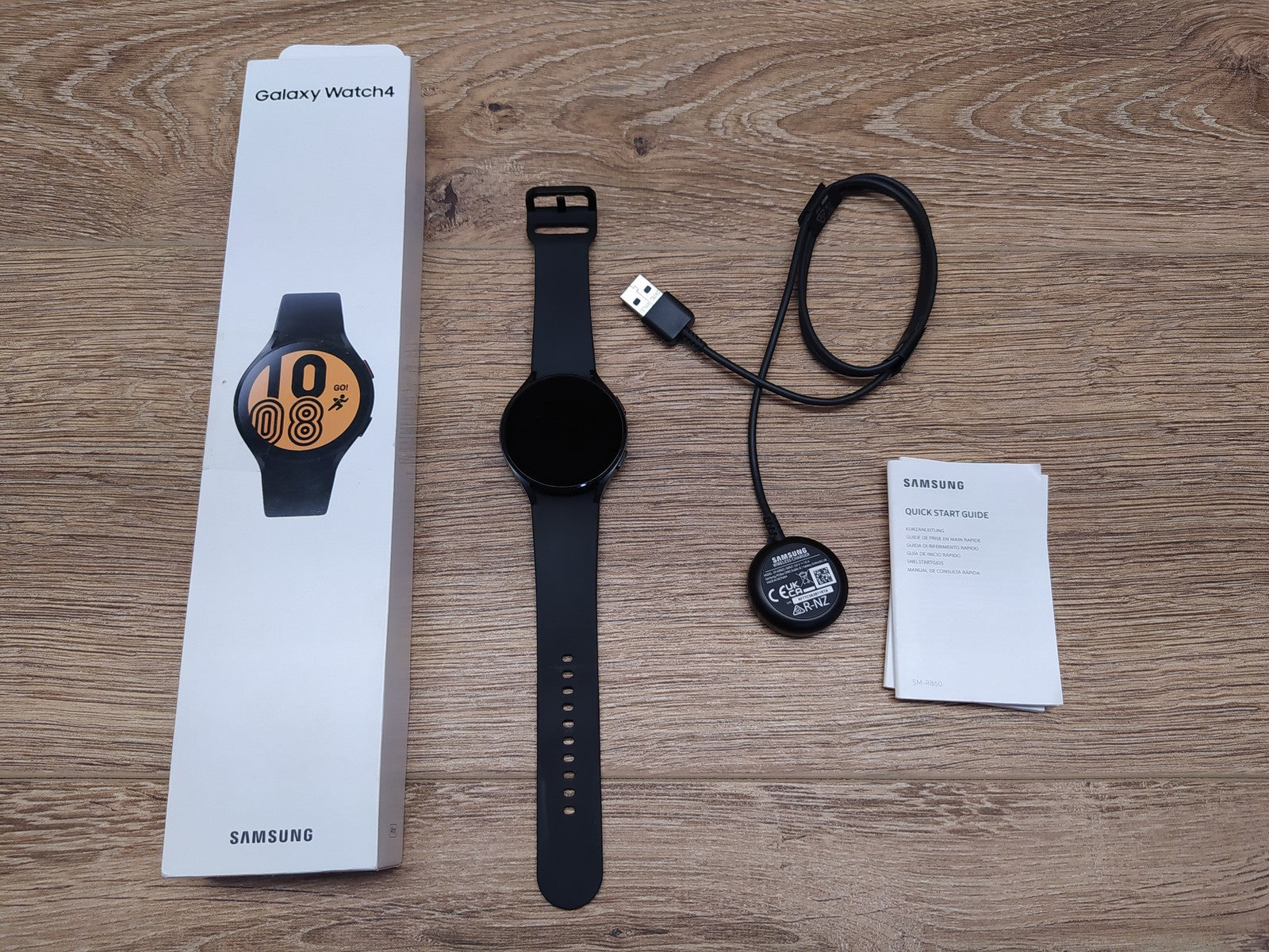 Samsung Galaxy Watch 4 Smartwatch SM-R870, Schwarz, I39203