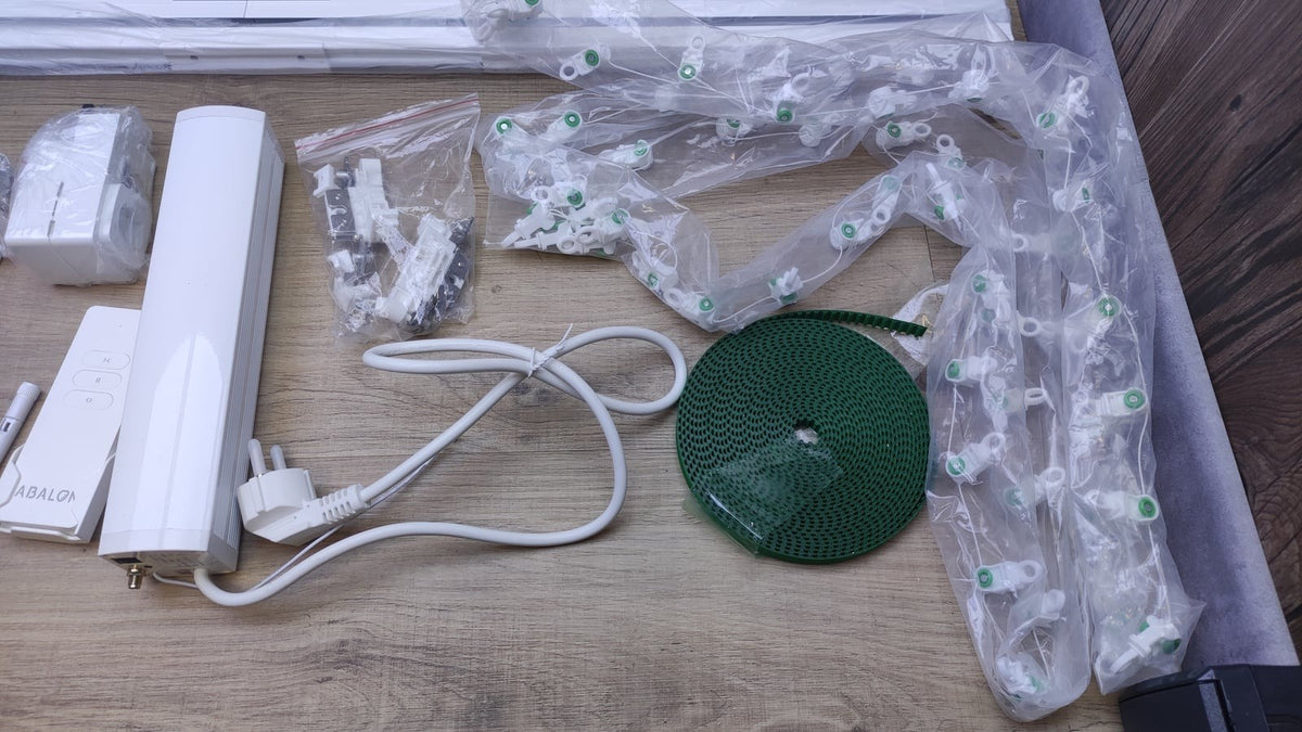 ABALON S-Wave BCM700D-TY01 Elektrische Gardinenschiene, WLAN-Motor, 3 Meter