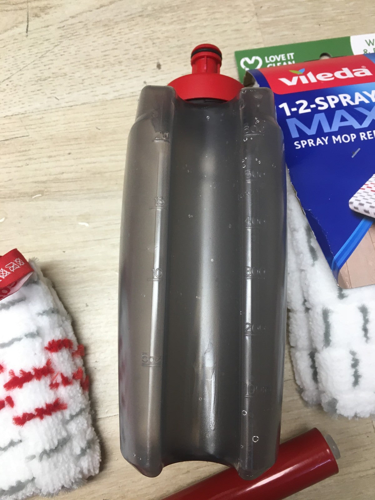 Vileda 1.2 Spray Max System Bodenwischer mit Sprühkopf, I36742