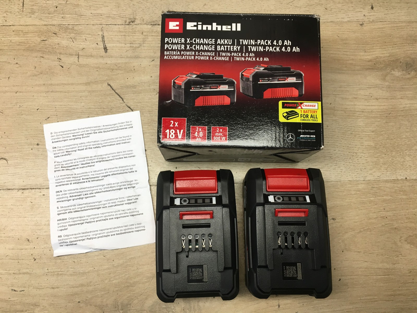 Einhell Akku PXC-Twinpack 4,0 Ah Power X-Change, I38360