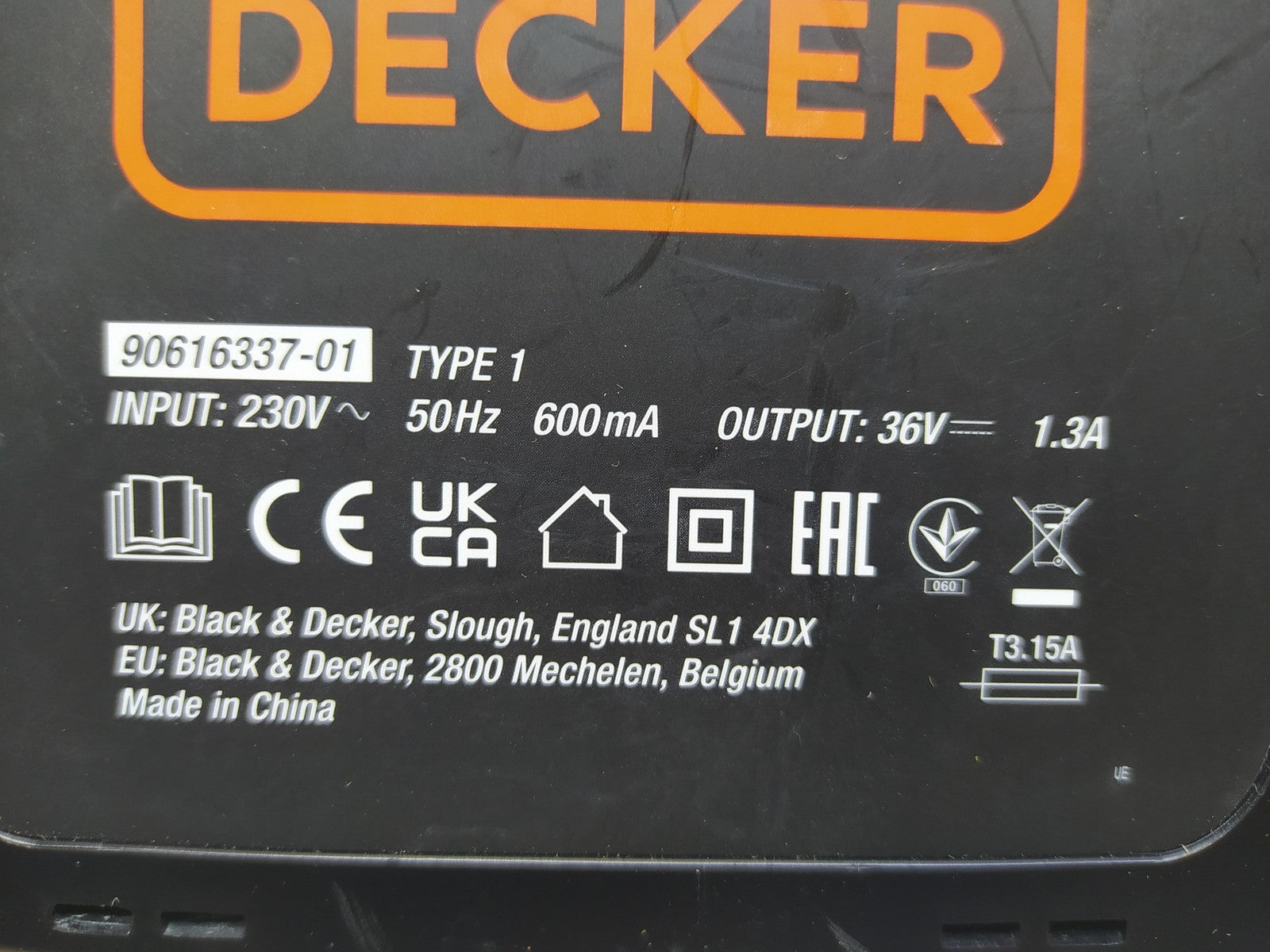 Black+Decker Akku-Rasentrimmer BCSTA536, Akku 2,5Ah, Schnittbreite 33 cm, I35080