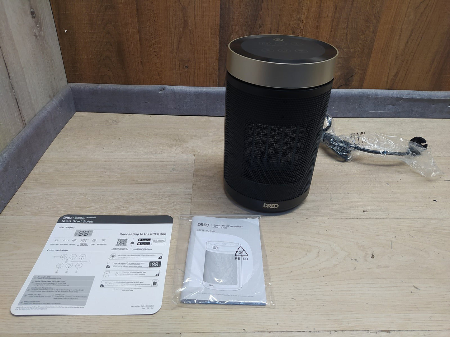 Dreo Atom 316S Energiesparender Heizlüfter, 1500W, I37343