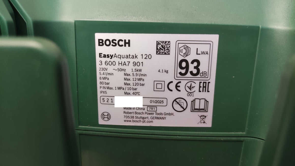 Bosch Hochdruckreiniger EasyAquatak 120 Premium Kit