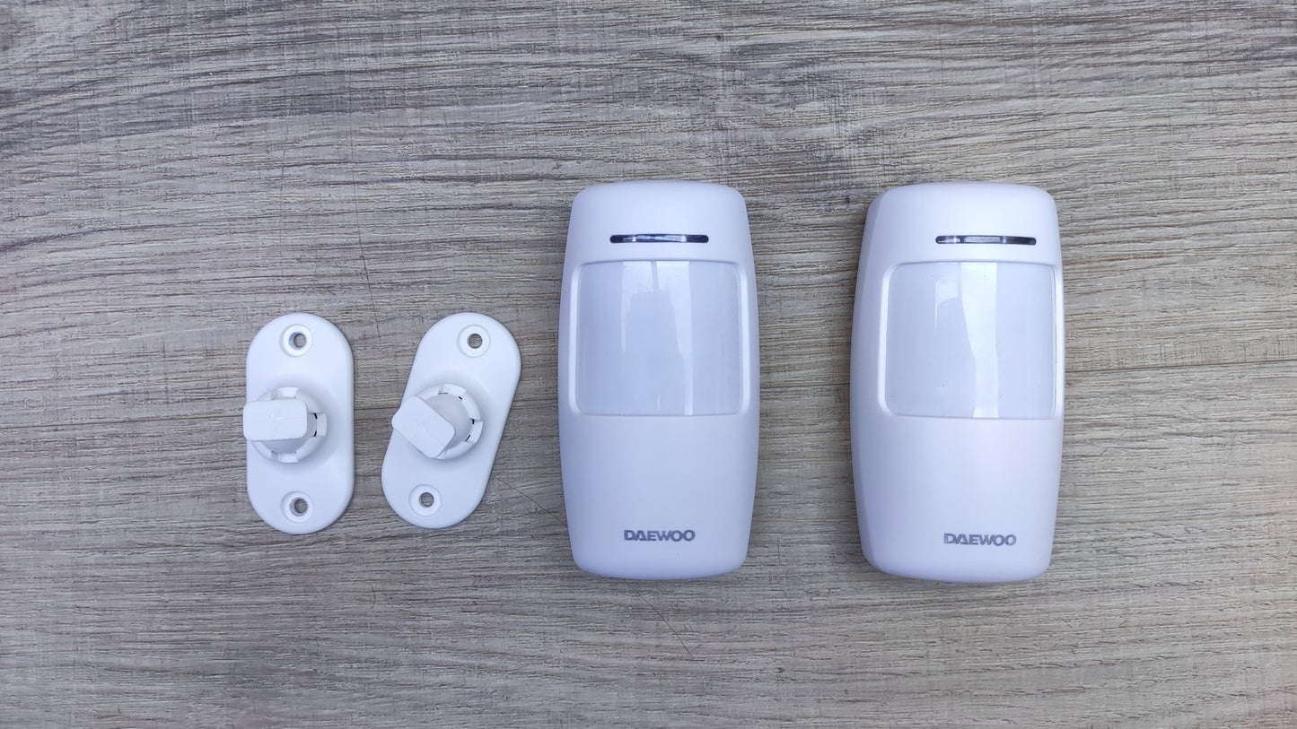 2x Daewoo WPS301 Bewegungsmelder, kompatibel mit Daewoo Security AM301, I35980