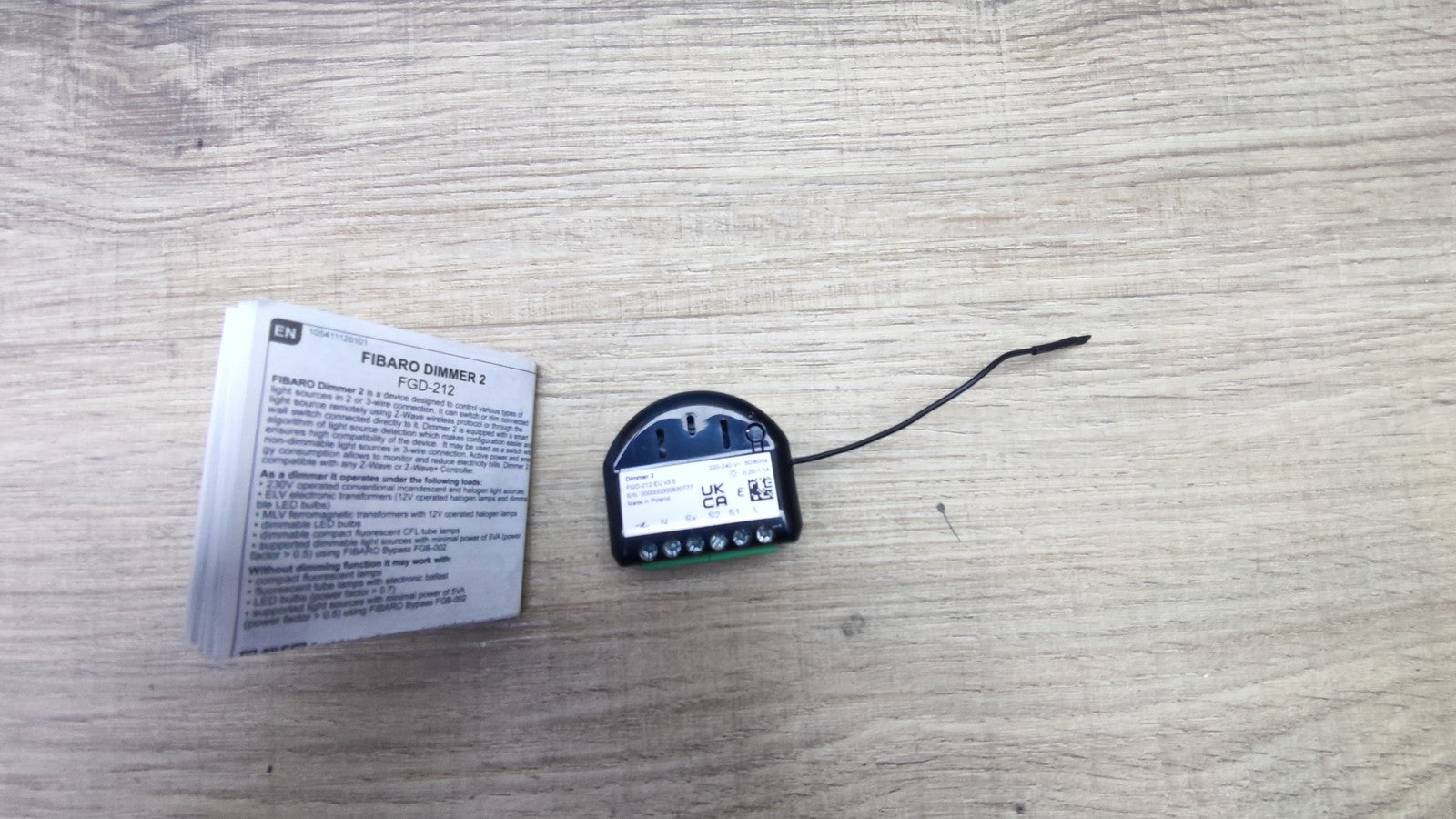 Fibaro Universal-Dimmer 2 Z-Wave FGD-212, I38088