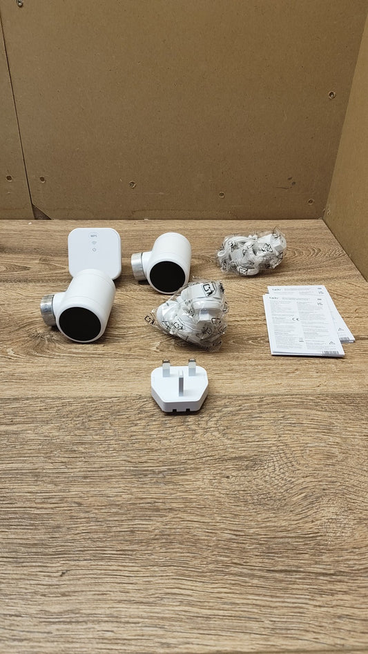 tado Smartes Heizkörperthermostat X Starter Kit mit Bridge, I40283