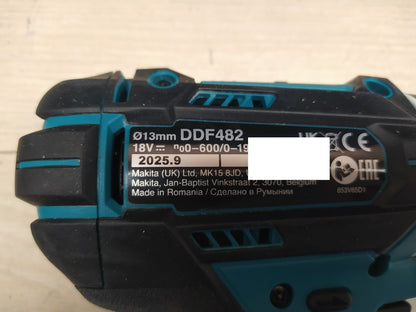 Makita DDF482 Akku-Bohrschrauber 2 Akkus 3.0Ah, I38681