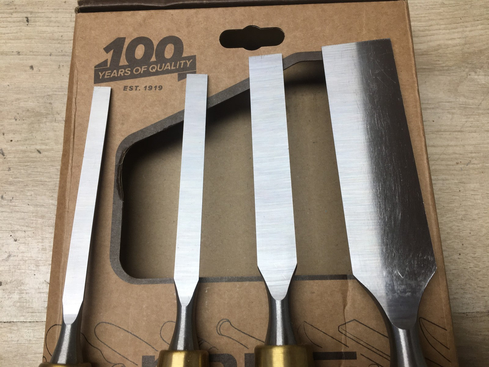 Narex Premium Meißel-Set 863202, 4-teiliges Set, I37430