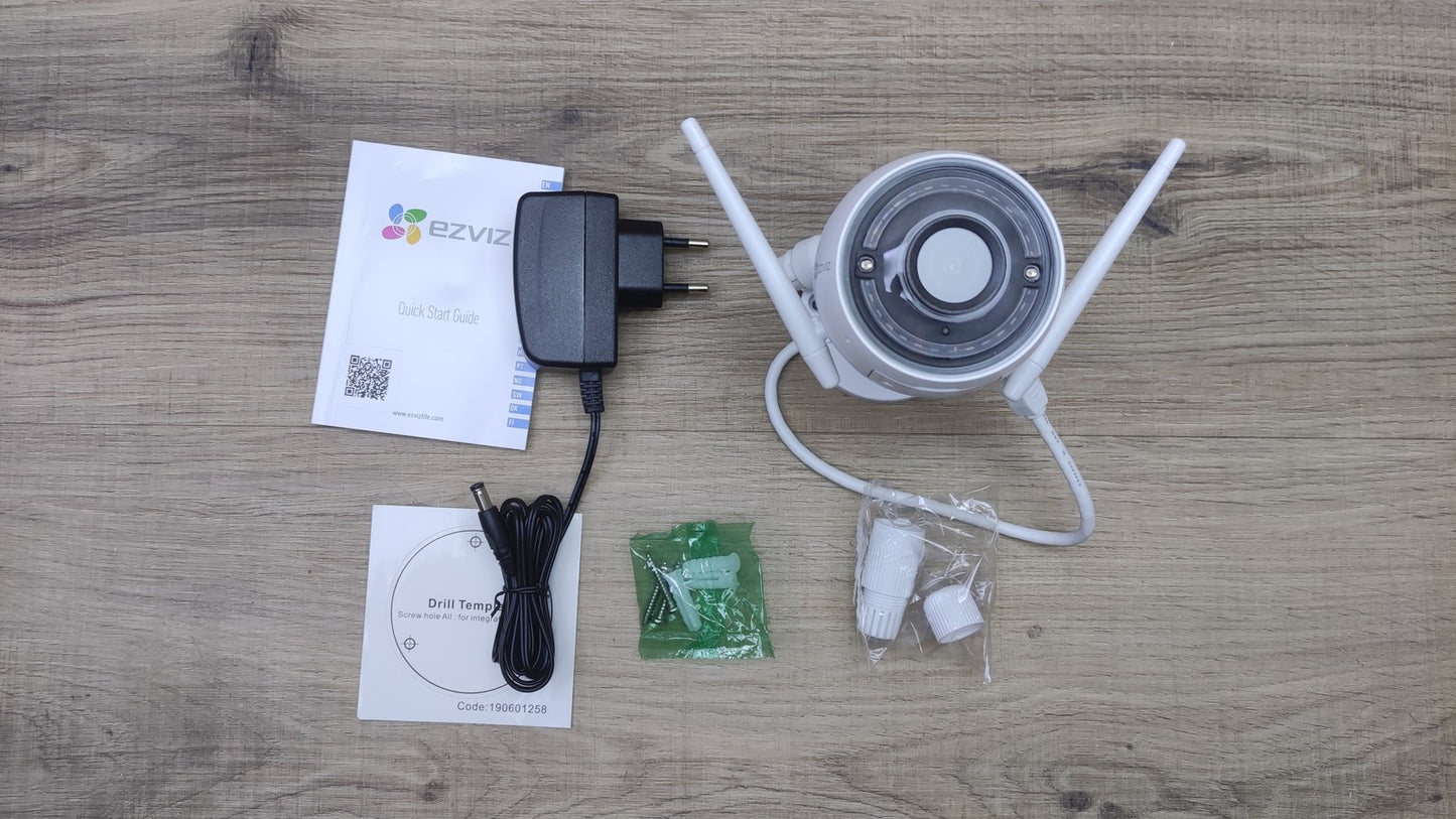 Ezviz ezTube 1080p Full-HD Kamera mit Nachtsicht WLAN CS-CV310, I35307