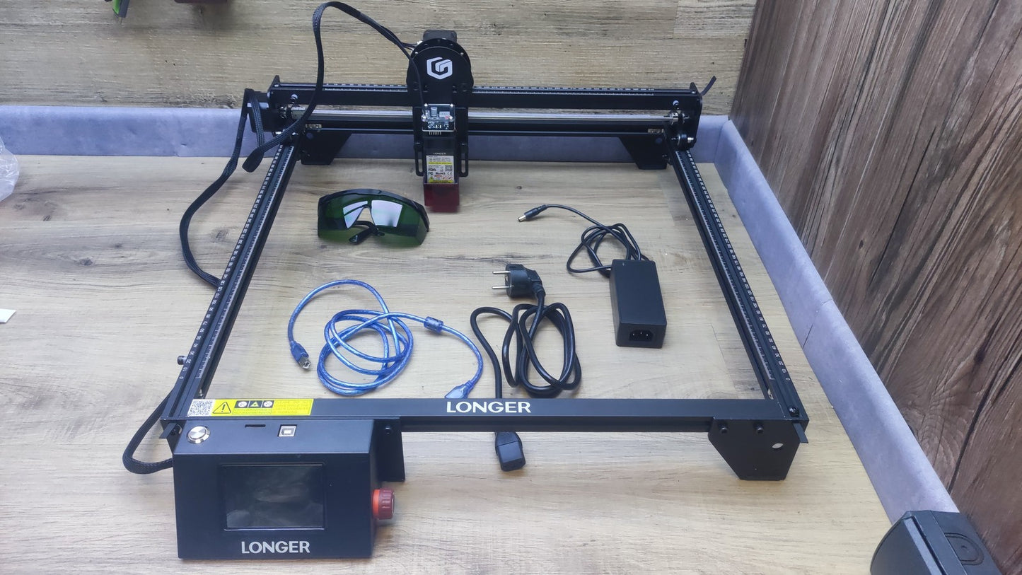 Longer RAY5 Laser Graviermaschine, 5W, 3,5“ Farb-Touchscreen, I37648