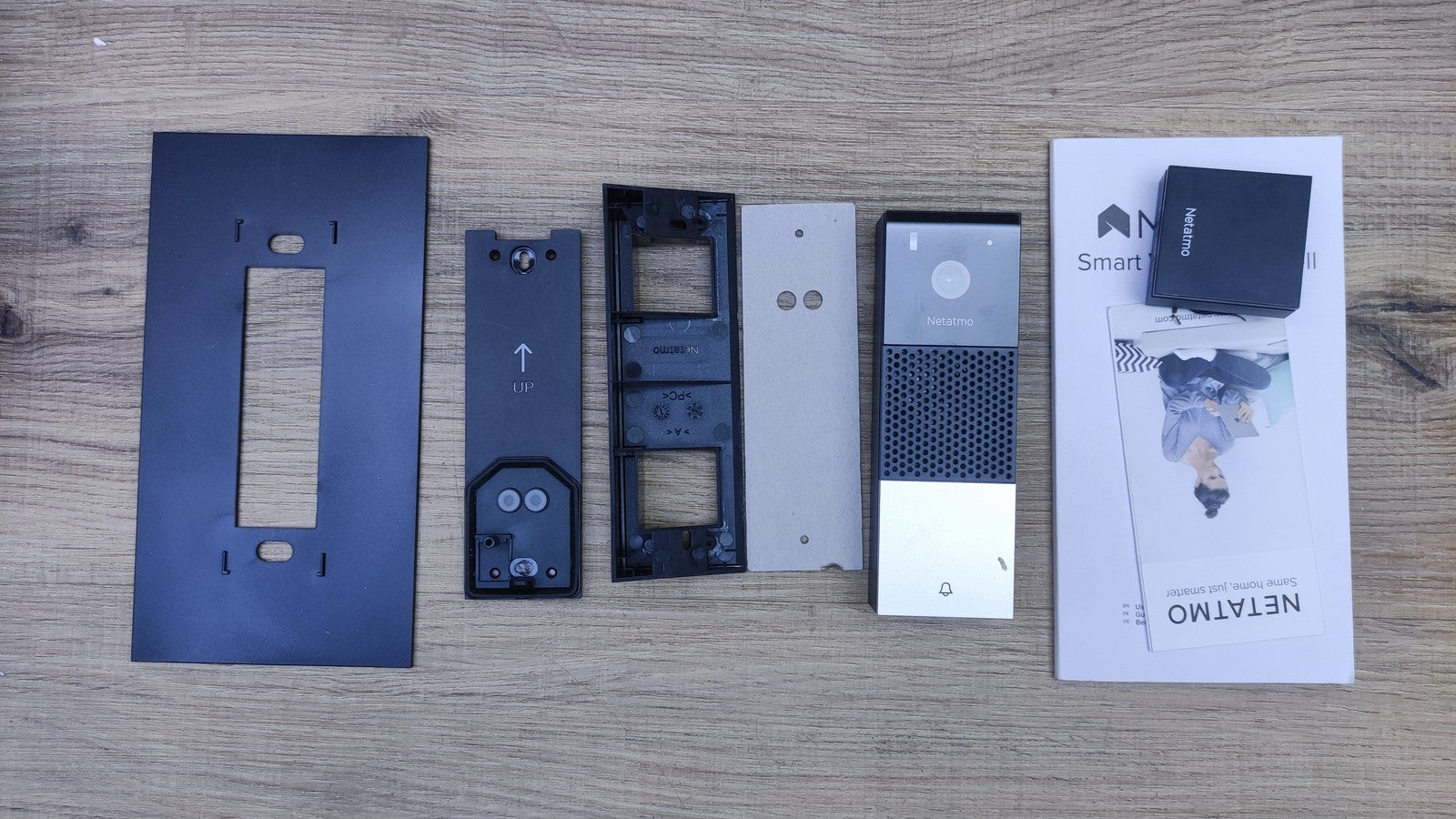 Netatmo Smarte Video-Türklingel mit Kamera, WLAN, 2-Wege-Audio, I36102