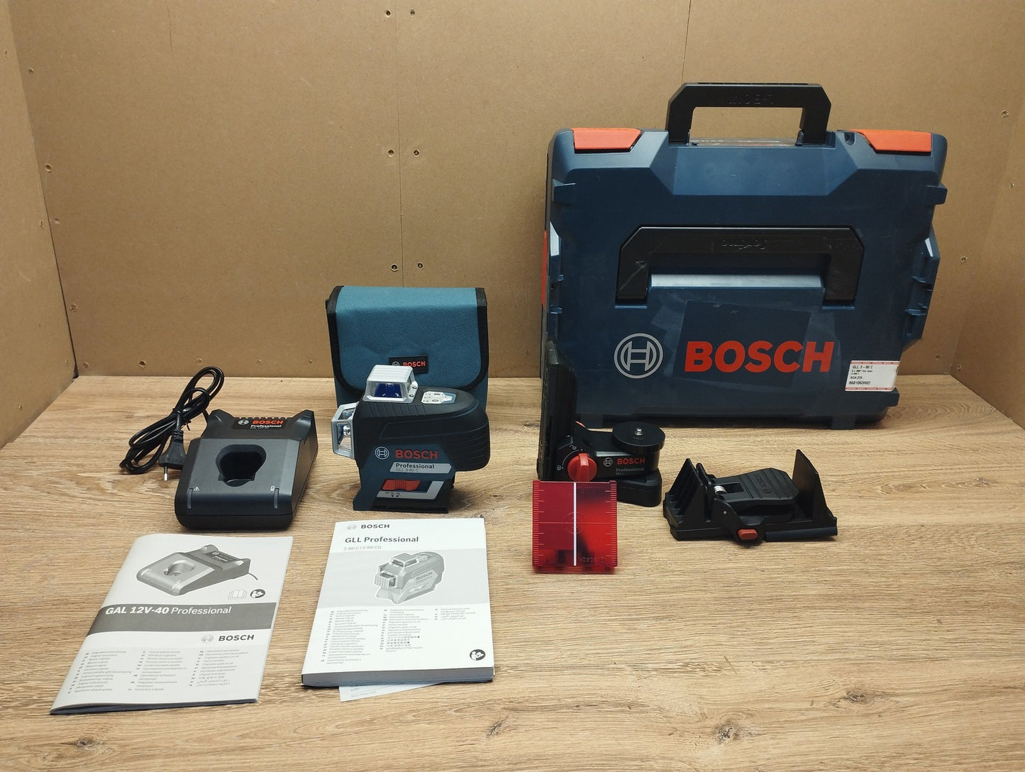 Bosch Professional GLL 3-80 C Linienlaser Beschreibung lesen !!!