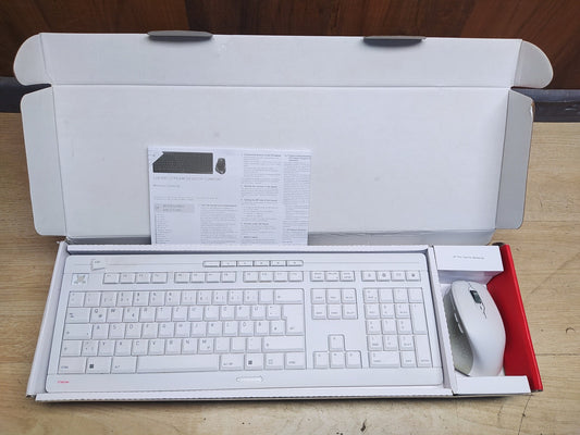 CHERRY Stream Desktop Comfort Kabelloses Tastatur-Maus-Set, DE Layout, I37753