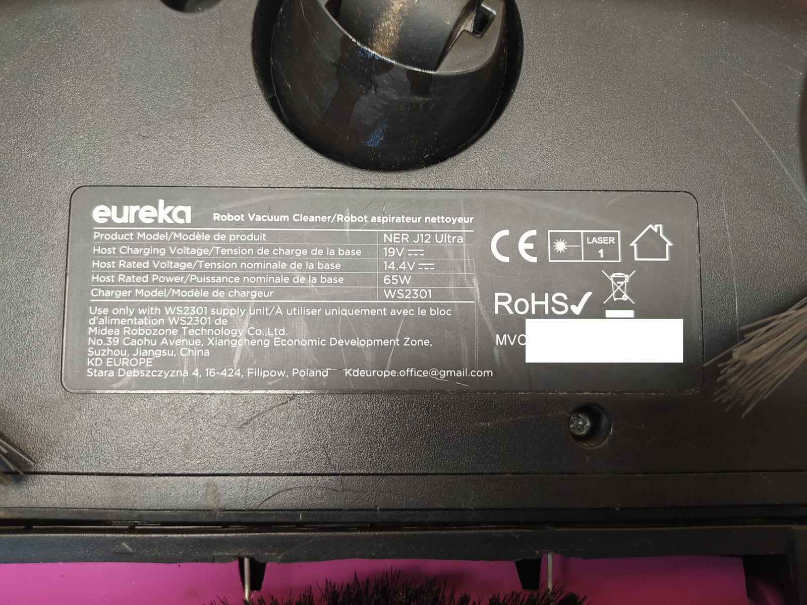 Eureka J12 Ultra Saugroboter mit Wischfunktion, I39399