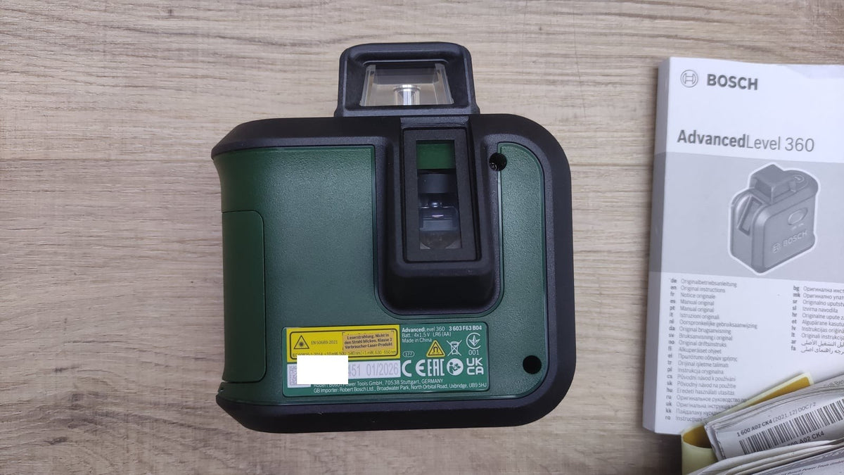 Bosch Kreuzlinienlaser AdvancedLevel 360 mit Stativ