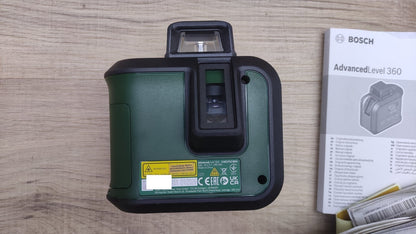 Bosch Kreuzlinienlaser AdvancedLevel 360 mit Stativ