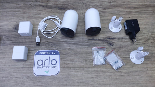 Arlo Ultra 2 Spotlight WLAN VMS5240 Überwachungskamera, 2er Set, I36439