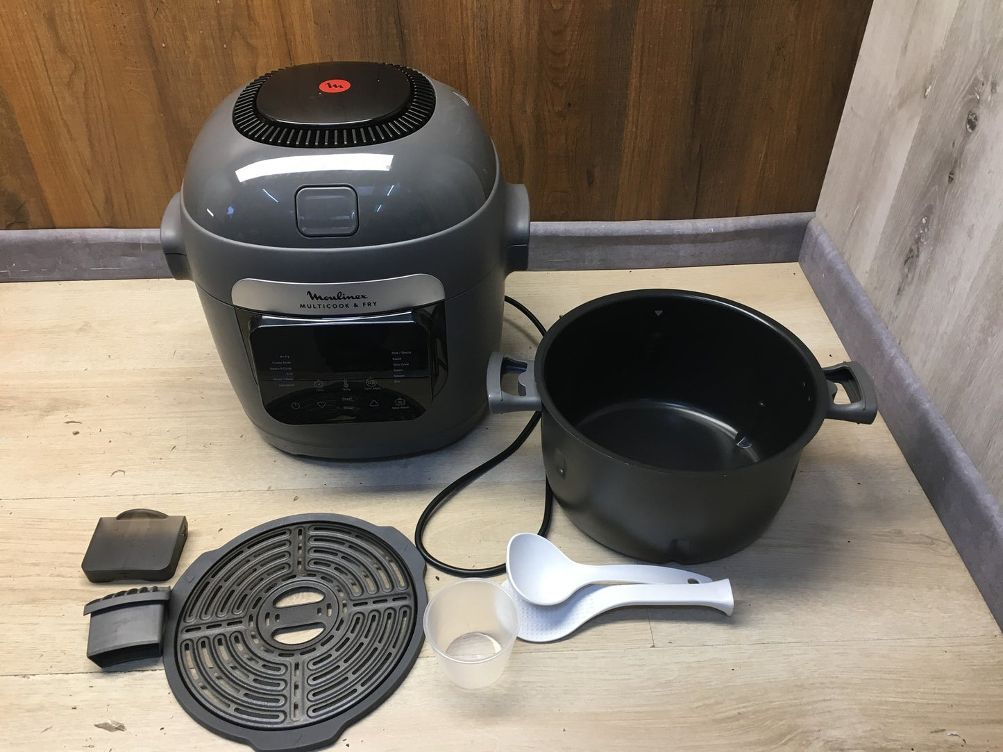 Moulinex MZ730BF0 Multikocher & Integrierter Airfryer, I36099