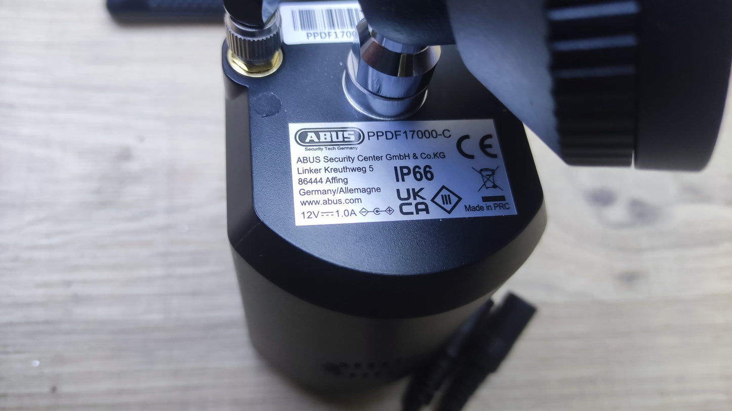ABUS EasyLook BasicSet PPDF17000 Kamera + tragbarer Monitor, I37099