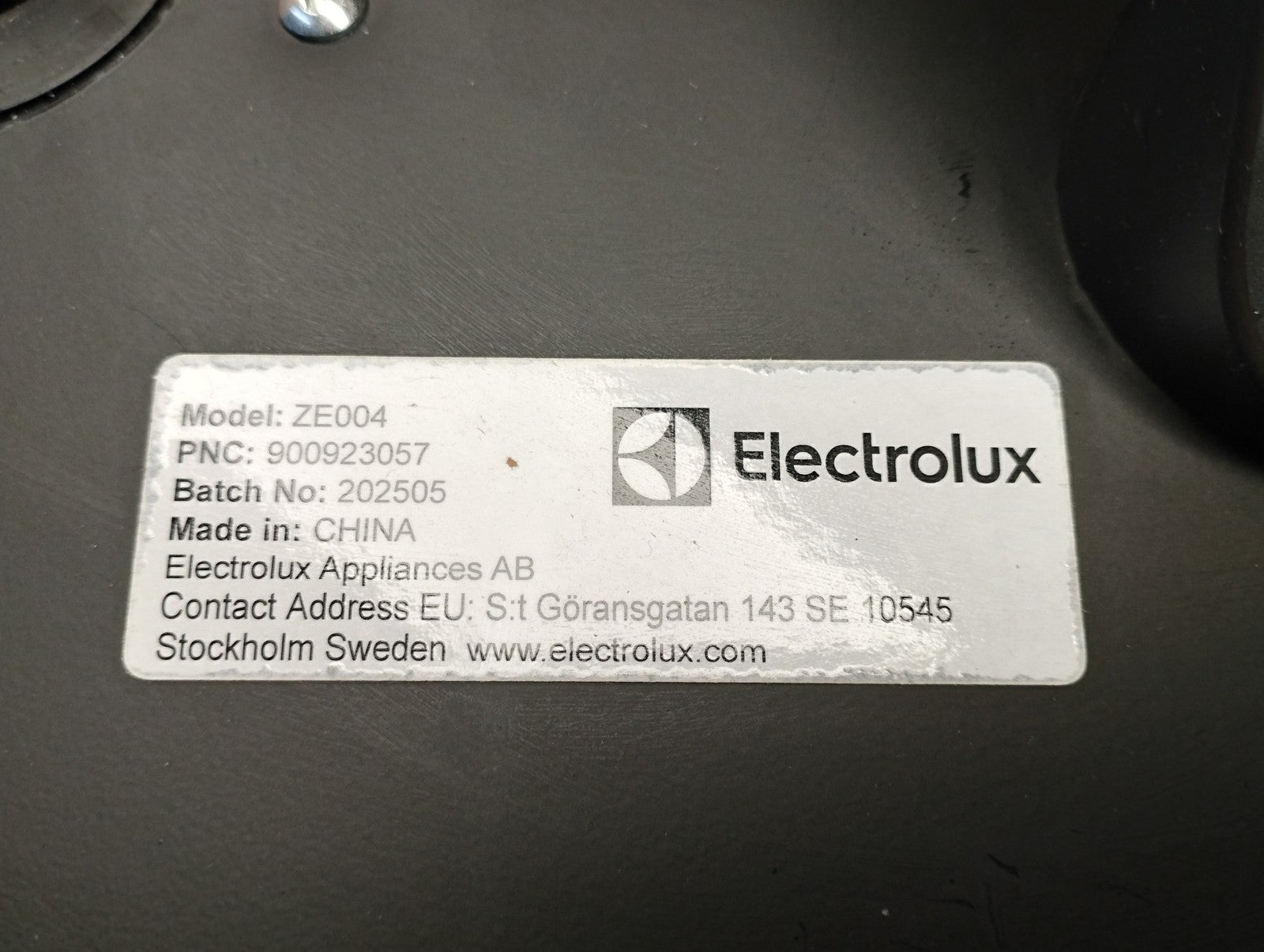 Electrolux ZE004 Aschesauger-Aufsatz, 20 L, I39496