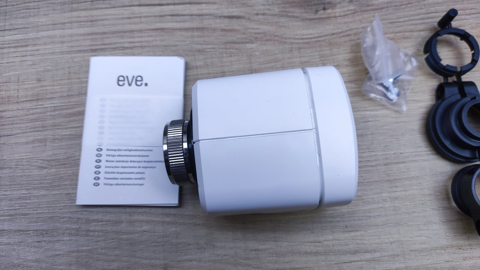Eve Thermo Smartes Heizkörperthermostat mit LED-Display, I30841