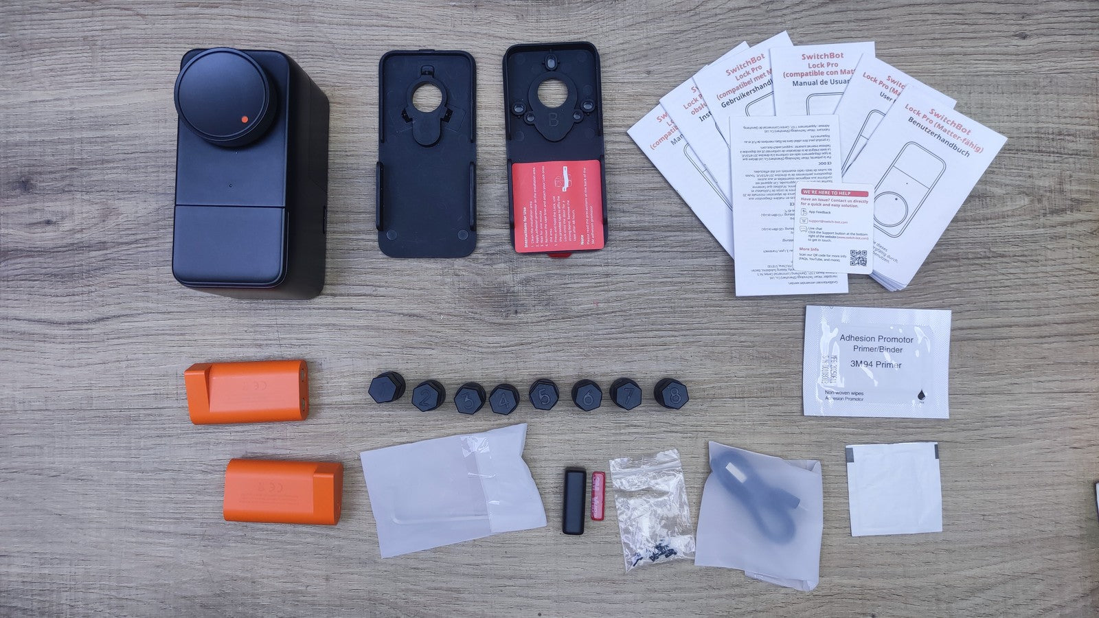 SwitchBot WLAN Smart Lock Pro Elektronisches Türschloss, Matter, I37325