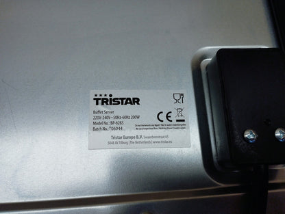Tristar BP-6283 Buffet-Servierer Warmhalteplatte, I39420