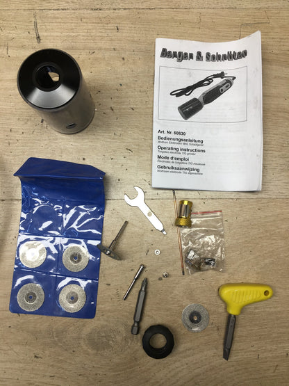 Berger & Schröter 60830 Wolfram Elektroden WIG Schleifgerät, I38177