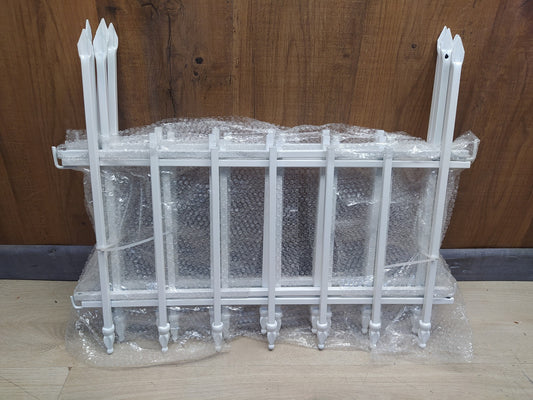 Thealyn Gartenzaun 57cm Breit x 45cm Hoch (5 Paneele, Gesamtlänge 2,8m), I36855