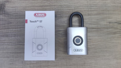 ABUS Touch 57/45 Fingerabdruck-Schloss schlüssellos, wetterfest, I38501