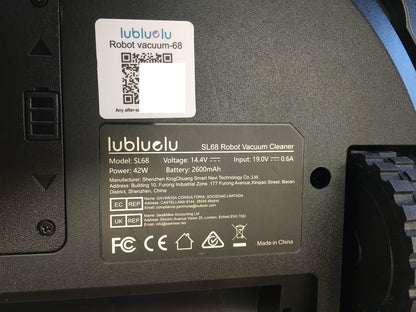 Lubluelu SL68 Saugroboter mit Wischfunktion, 5000Pa, weiß, I39312