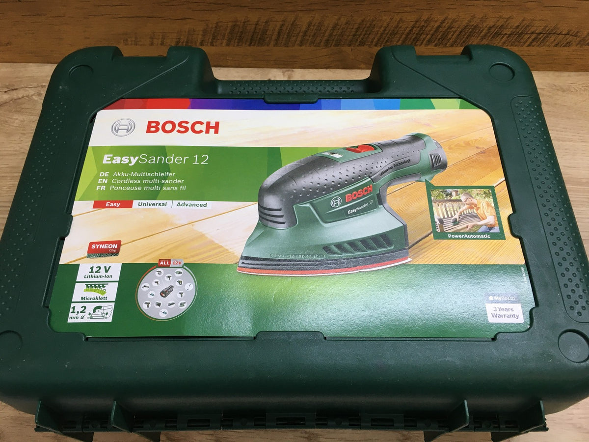 Bosch DIY EasySander 12 Akku-Multischleifer, ohne Akku, mit Ladegerät, I40172