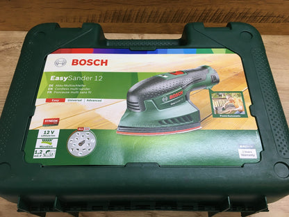 Bosch DIY EasySander 12 Akku-Multischleifer, ohne Akku, mit Ladegerät, I40172