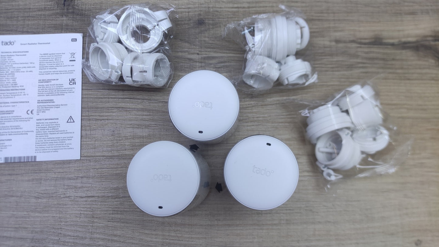tado° smartes Heizkörperthermostat 3er-Pack, I38680