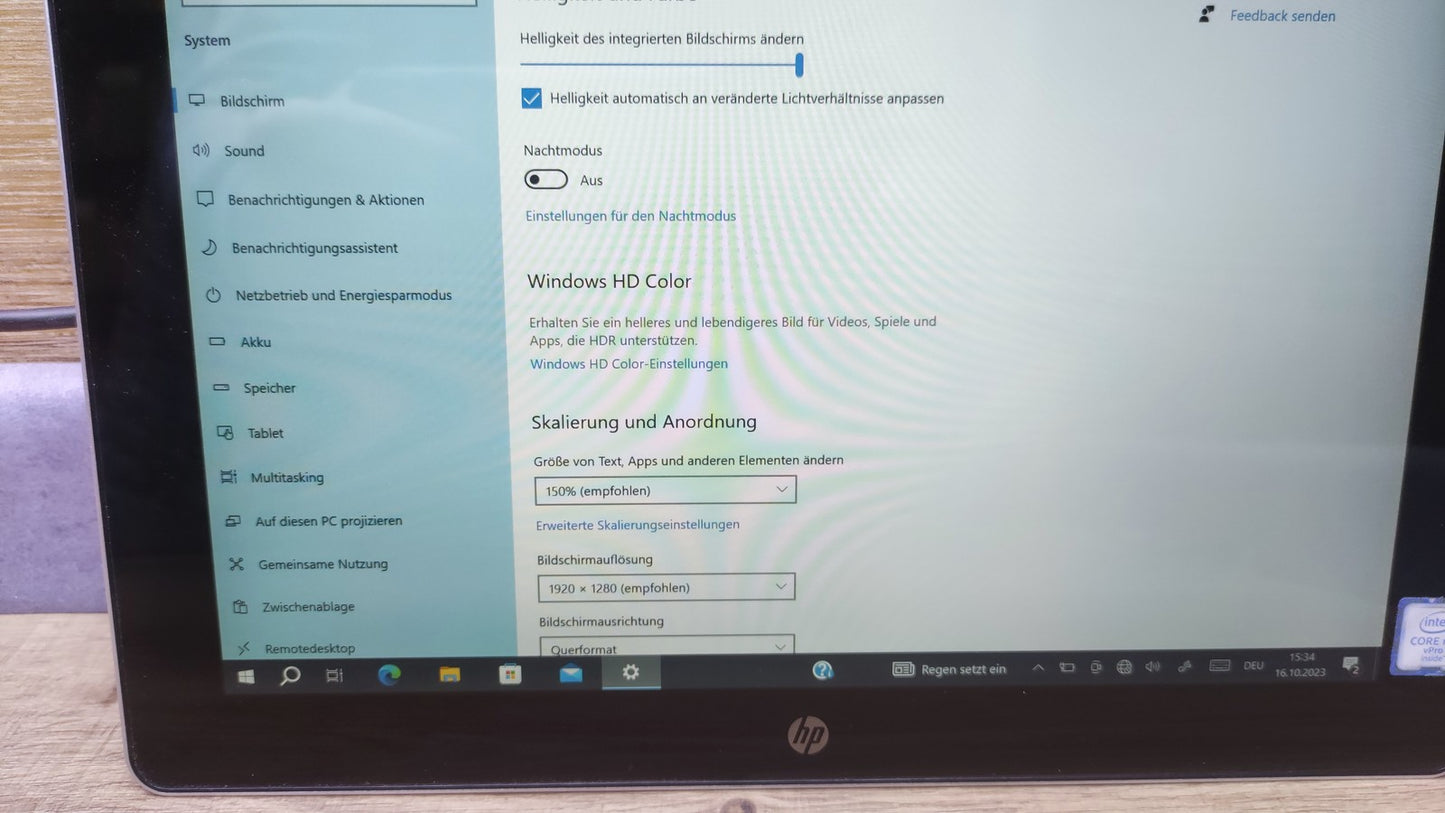 HP Elite x2 1012 G1 Tablet 2-in-1 Touch 12" 1920x1280 M7-6Y75 8GB 256GB SSD LTE