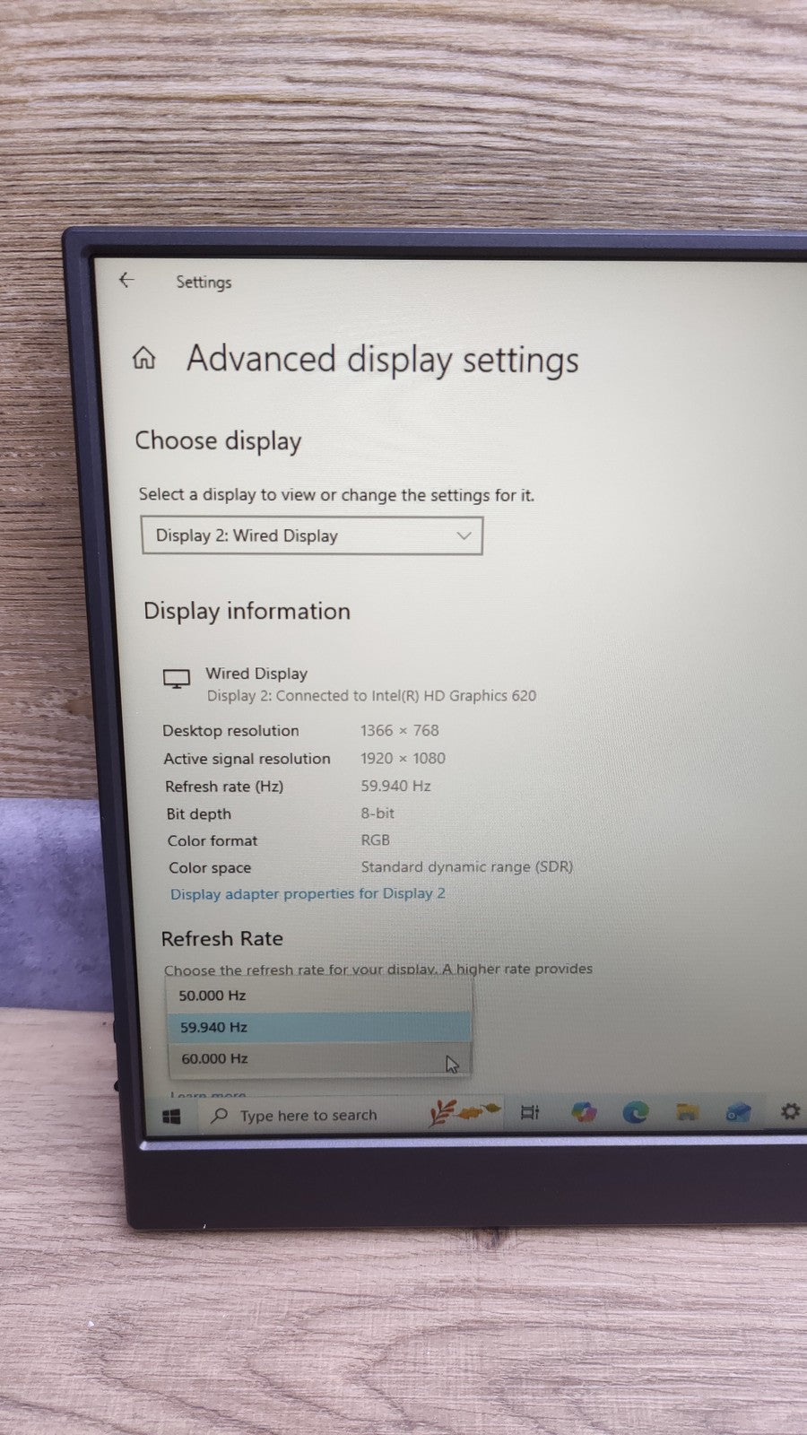 COOLHOOD GS156DM2-B Tragbarer Monitor 15.6" FHD 1920x1080 IPS Mini-HDMI USB-C