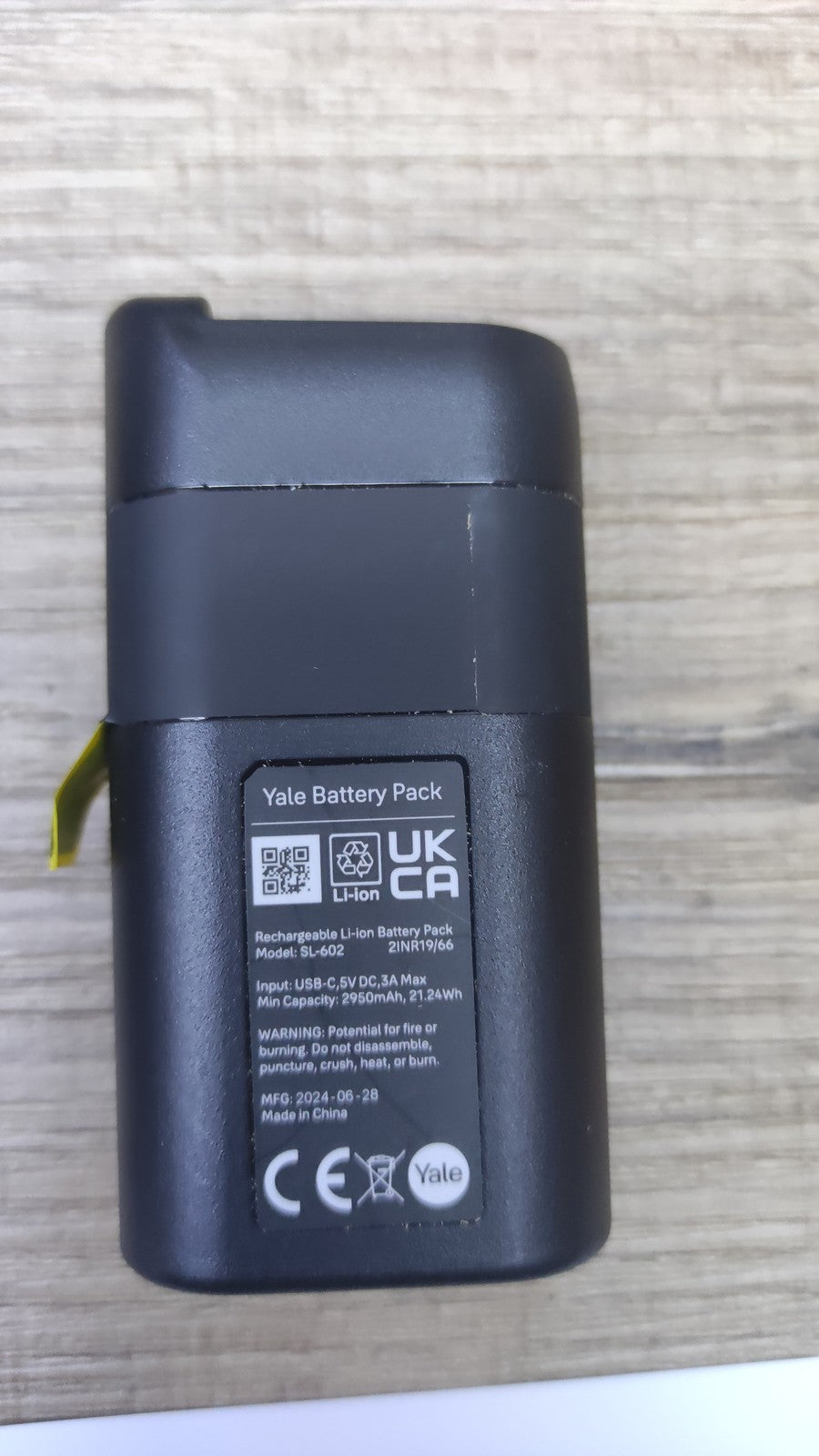 Yale Linus Smart Lock L2 Schwarz SL-103, Schlüsselloser Zugang, I41056