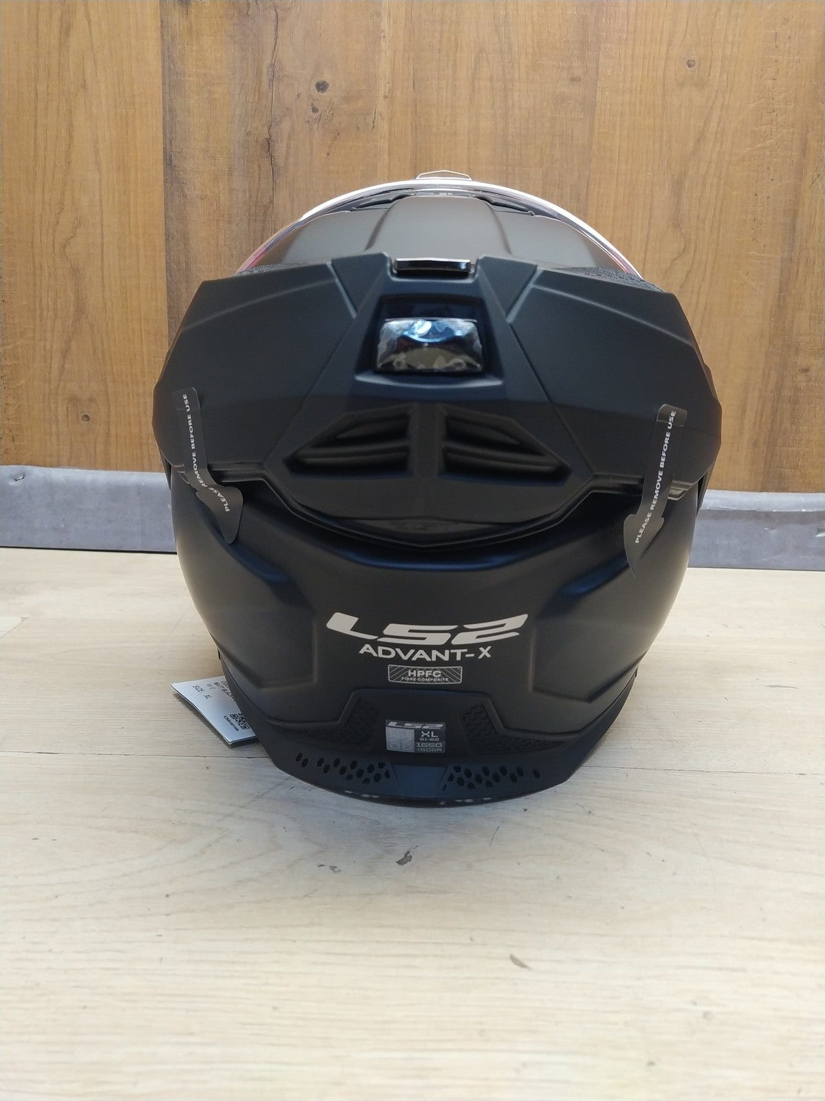 LS2 FF901 ADVANT-X Klapphelm Motorrad schwarz matt Größe XL (61-62) I37738