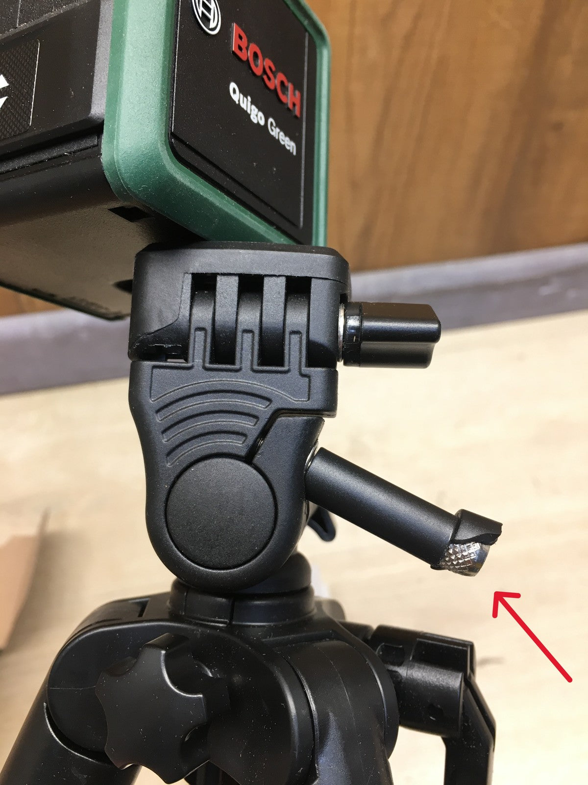 Bosch Kreuzlinienlaser Quigo green Set mit Stativ, I36794