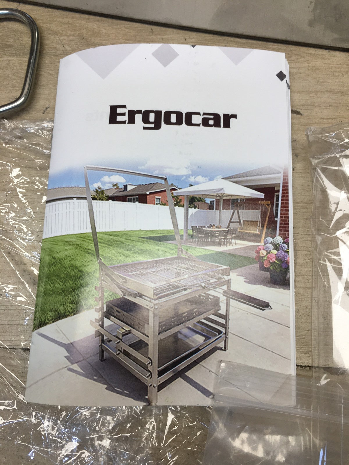 Ergocar Holzkohlegrill, Grill für den Außenbereich, I40864